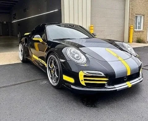 Porsche 911 full coverage PPF done at PrimeVue Protection