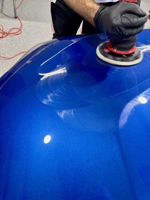 Paint correction at PrimeVue Protection prior to ceramic coating application