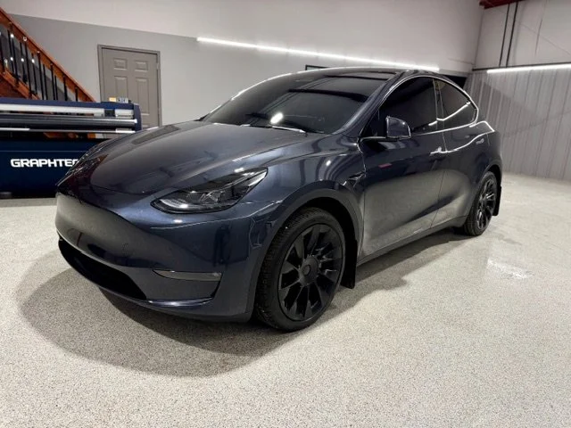 Tesla Model Y ceramic window tint at PrimeVue Protection