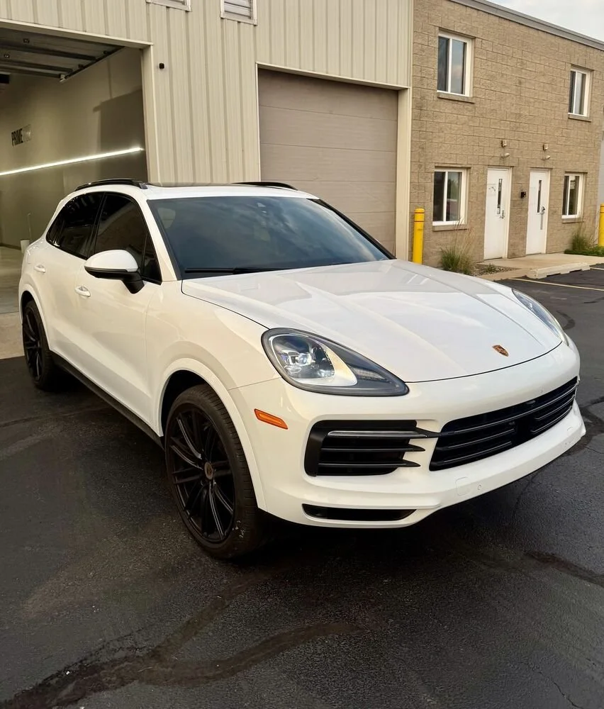 Window tint on Porsche at PrimeVue Protection