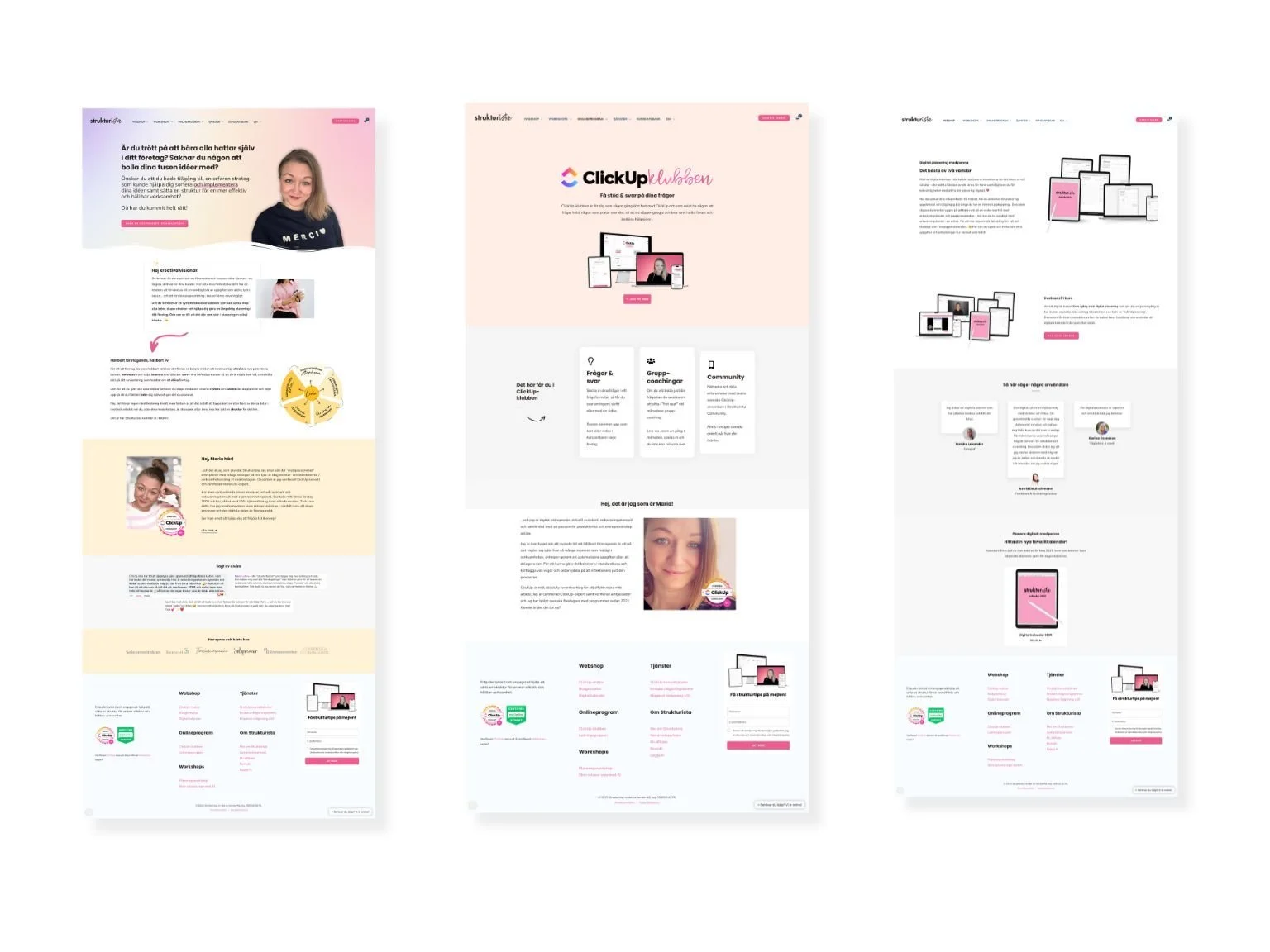 Strukturista / Maria Lofors tidigare sida i wordpress.