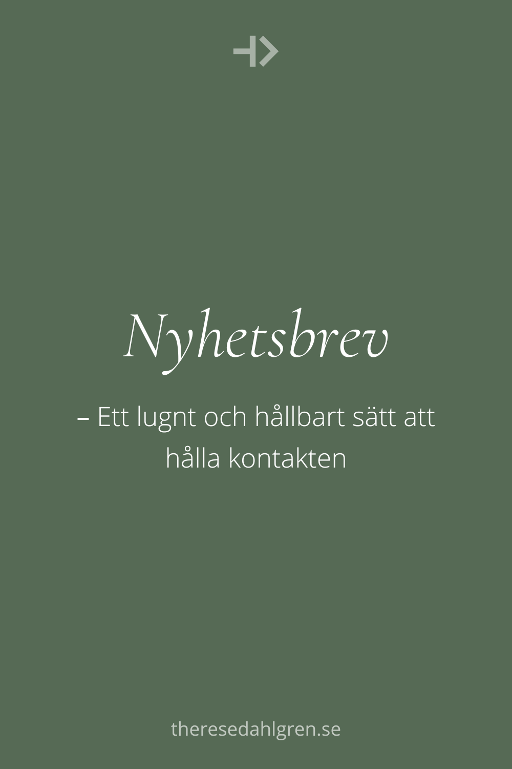 Nyhetsbrev – ett lugnt och hållbart sätt att hålla kontakten