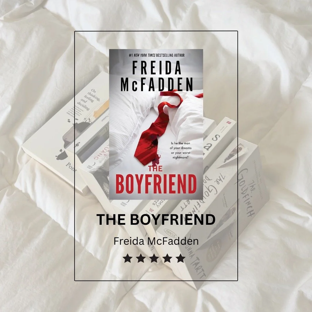 HUSH READS: If you&rsquo;re looking for a page turner, look no further!
Our Account Coordinator Ellie just tore through The Boyfriend by Freida McFadden and let&rsquo;s just say&hellip; don&rsquo;t trust anyone. 😵&zwj;💫

Fast-paced, bingeable, and 