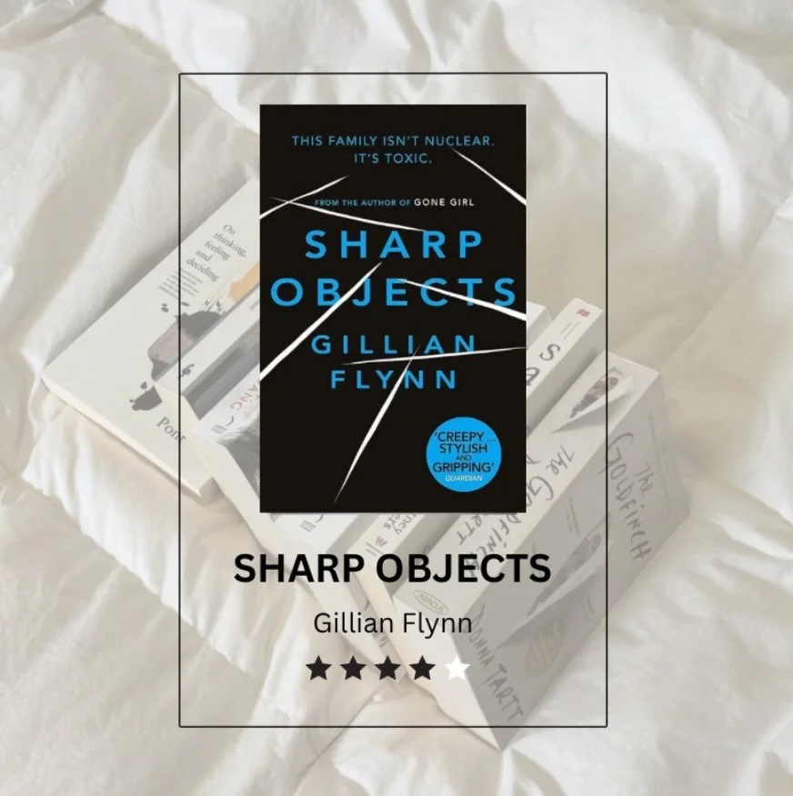 HUSH READS: Small towns, big secrets. 😶&zwj;🌫️
Our Account Coordinator Tessa  just devoured Sharp Objects by Gillian Flynn &mdash; and we&rsquo;re still trying to recover.
Think: mother-daughter trauma, creepy dolls, and a journalist who gets way t