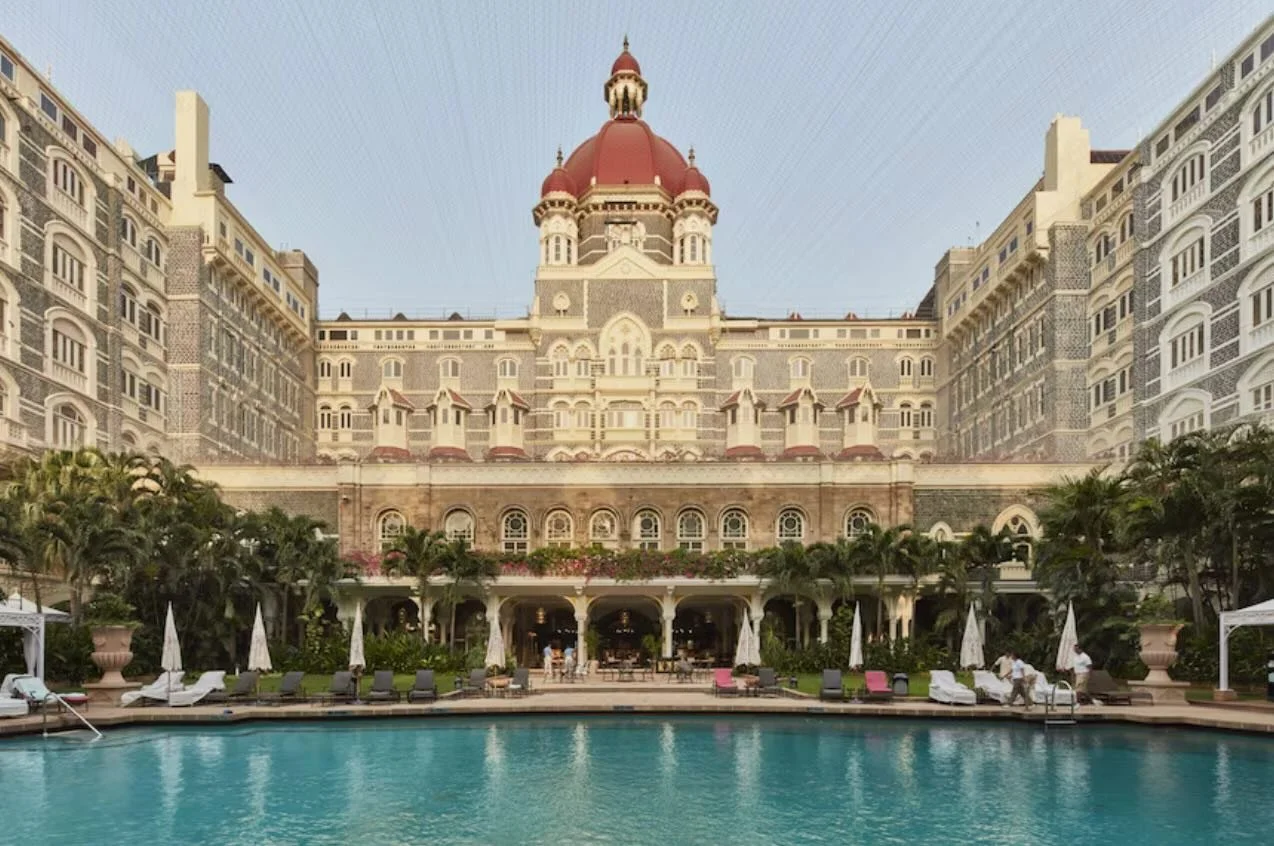 HOTEL HUSH: A destination high on our travel  wishlist - The Taj Mahal Palace.  Opened in 1903, this landmark has welcomed royalty, visionaries and wanderers alike.  A timeless icon of Indian luxury, artistry, and heritage..and a place where history 