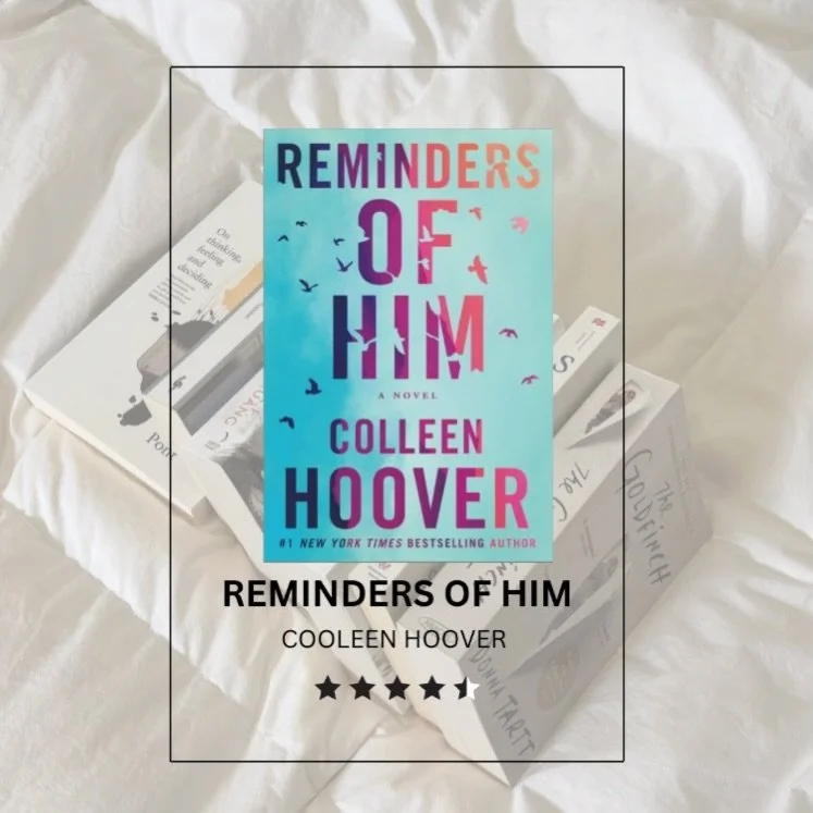 HUSH READS:
Currently on our bedside table: Reminders of Him by Colleen Hoover. 
A deeply emotional story about love, redemption and second chances that stays with you long after the last page.
And if you needed another reason to pick it up&hellip; i