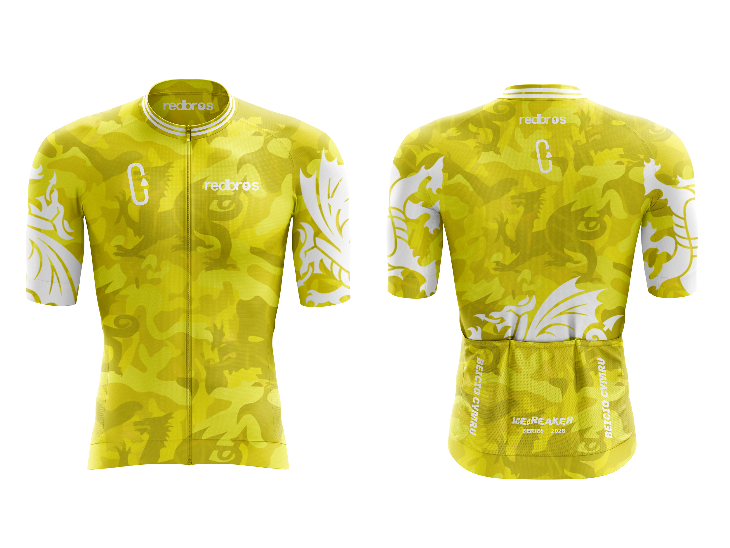 ICEBREAKER yellow jersey