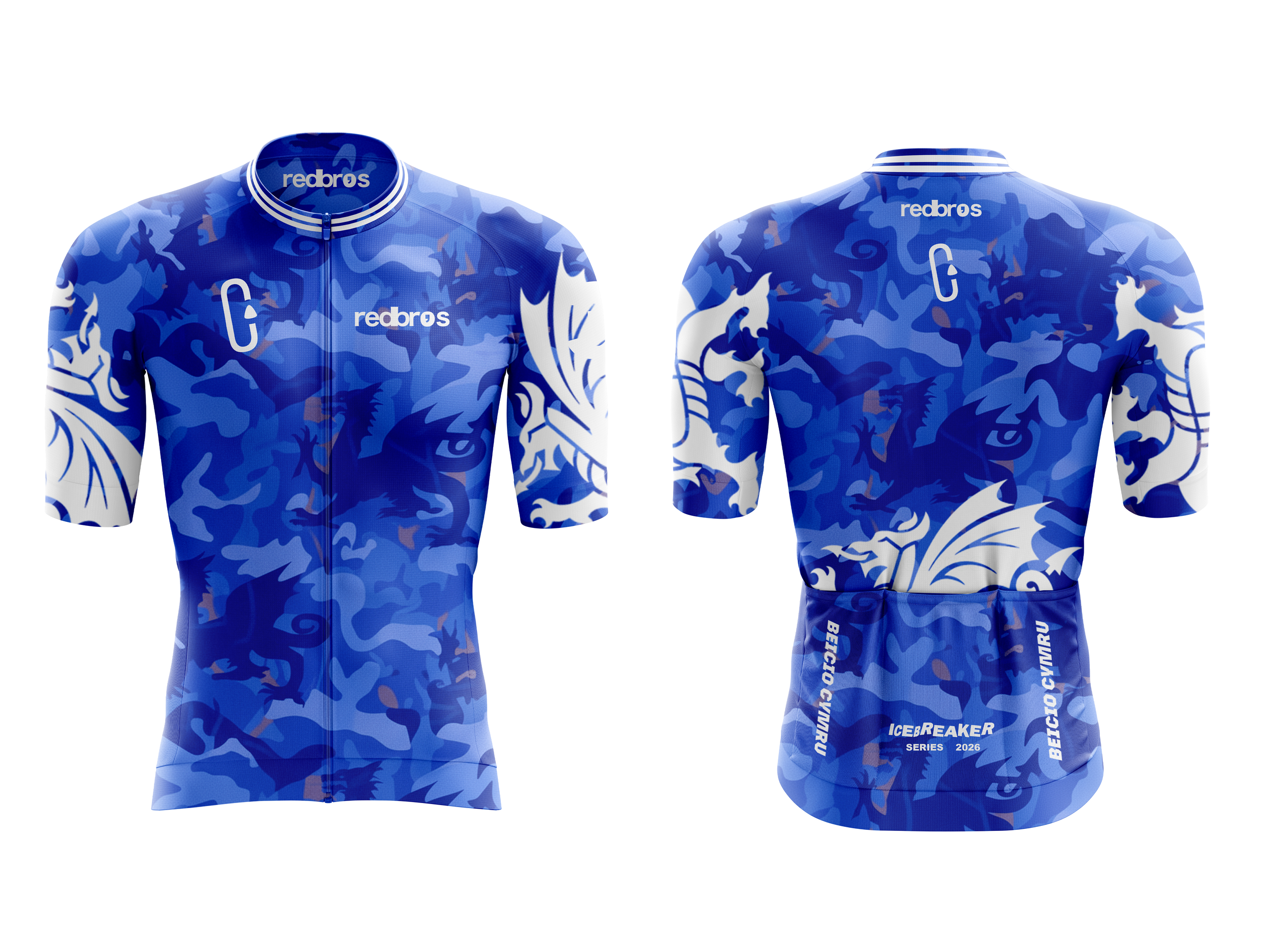 ICEBREAKER blue round 1 jersey