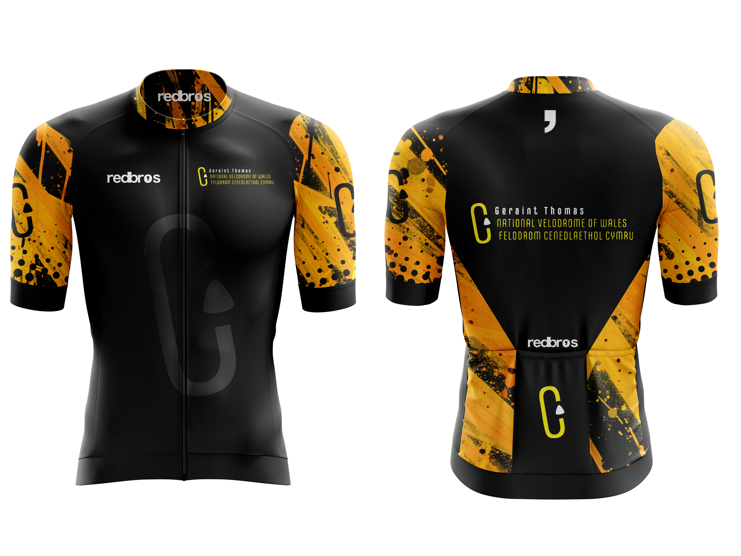 Geraint Thomas National Velodrome jersey by Redbros