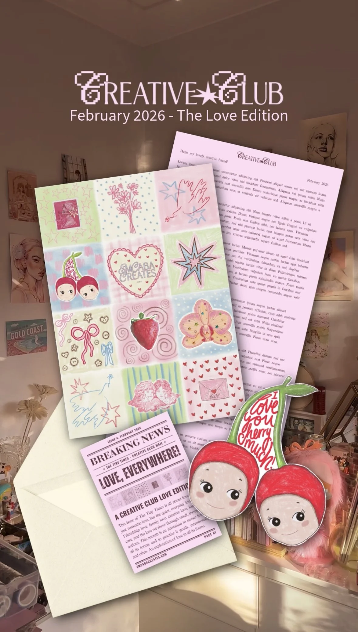 ✿ February 2026 ✿ Creative Club Mail ✿