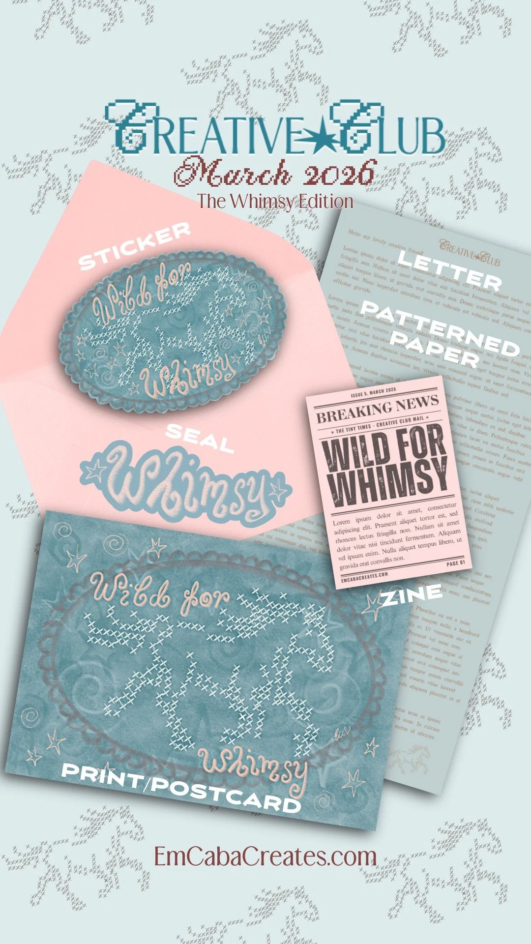 ✿ March 2026 ✿ Creative Club Mail ✿