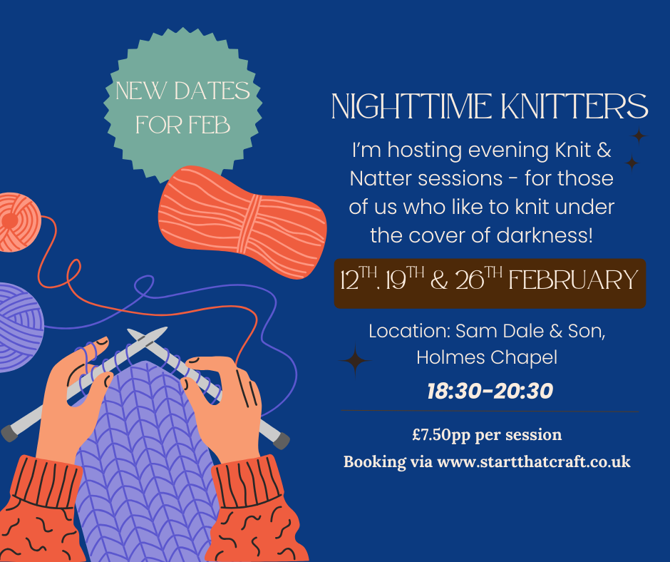 Nighttime Knitters (evening Knit & Natter)