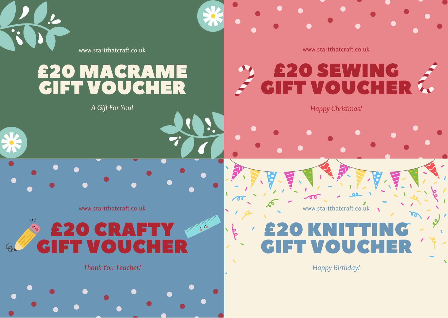 Start That Craft Gift Card
