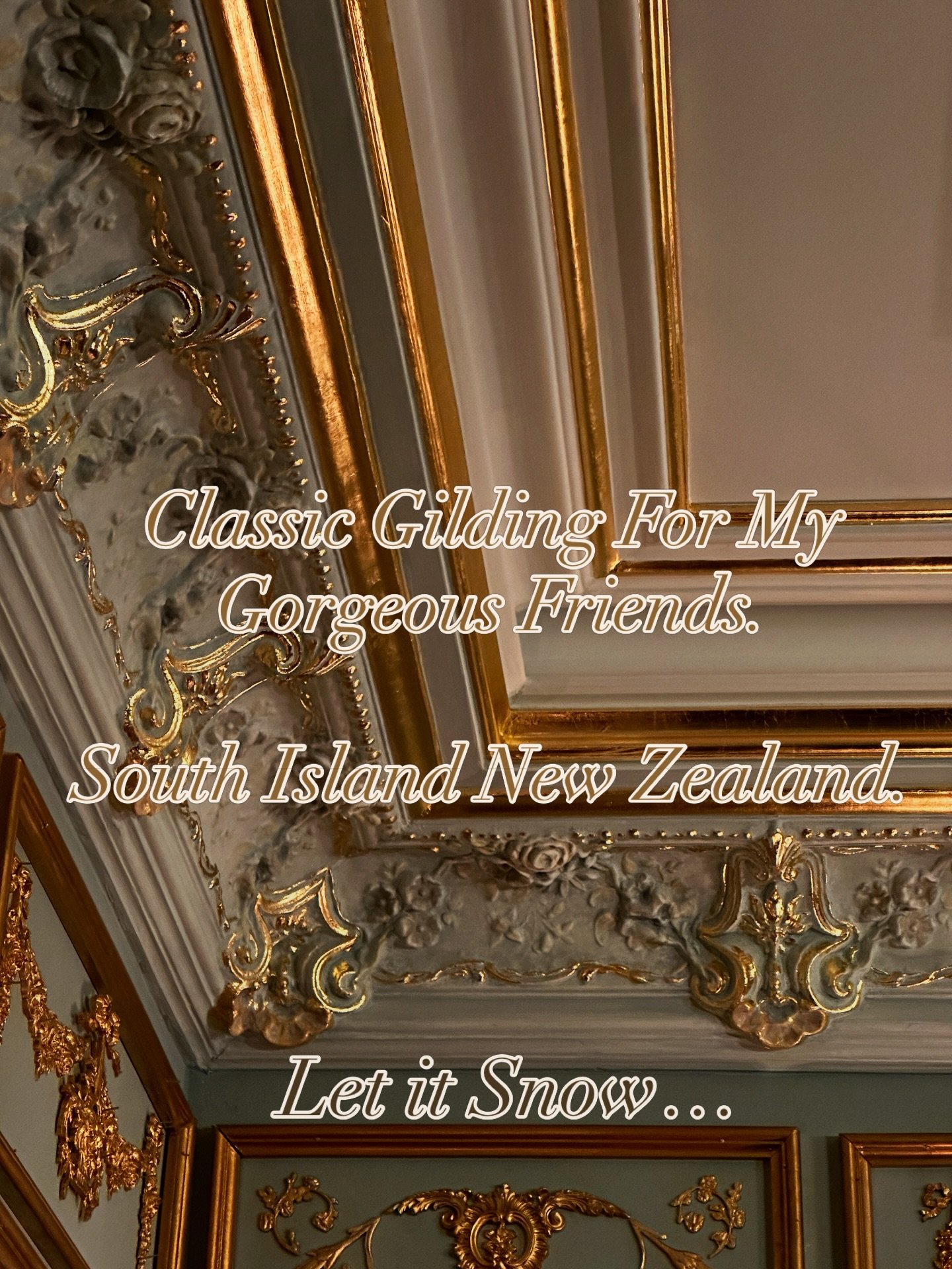 Living, travelling &amp; gilding.... Love my life!!! ❄️

#gilding #societyofguilders #goldgilder #goldgildermelbourne #luxuryhomes