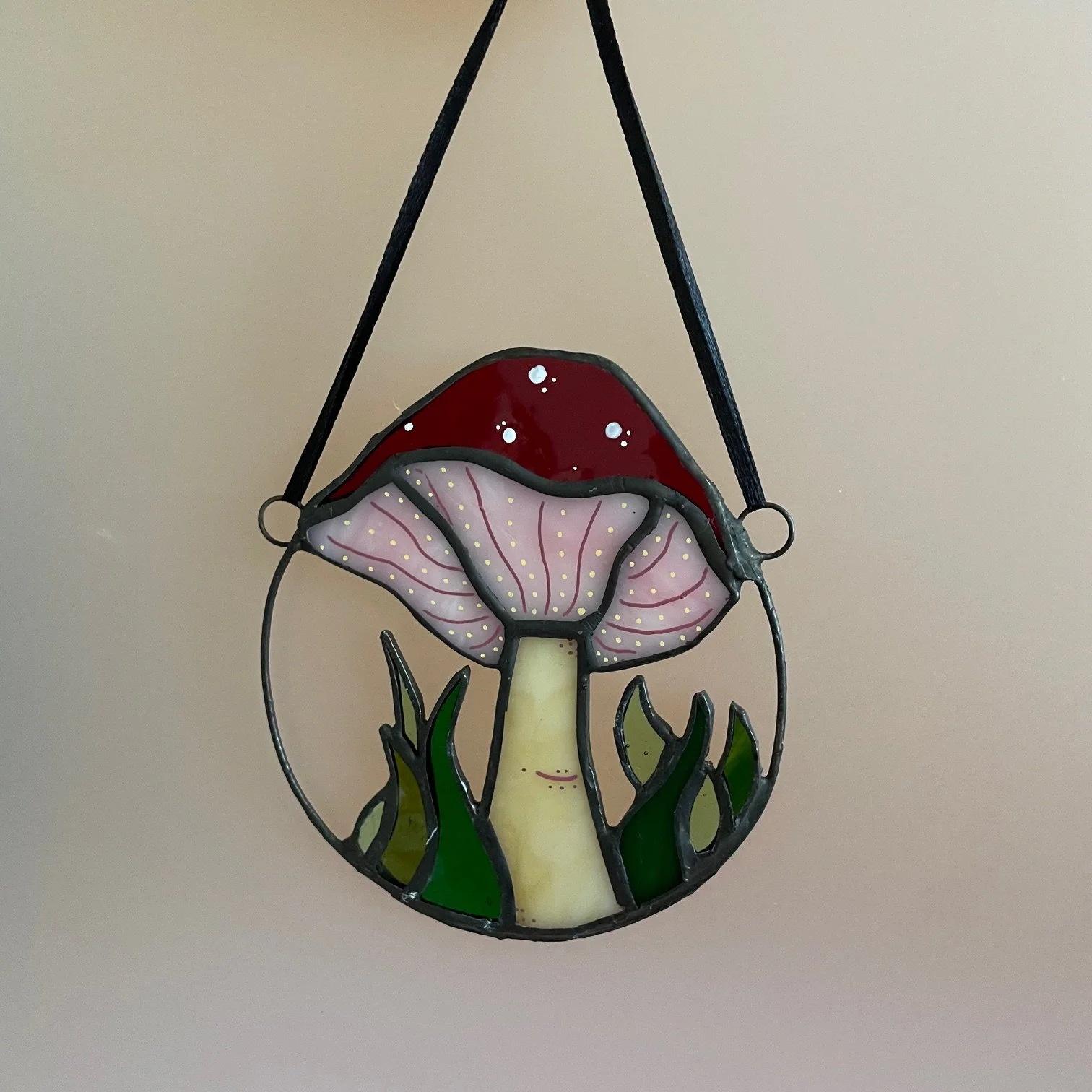 Stained Glass Toadstool