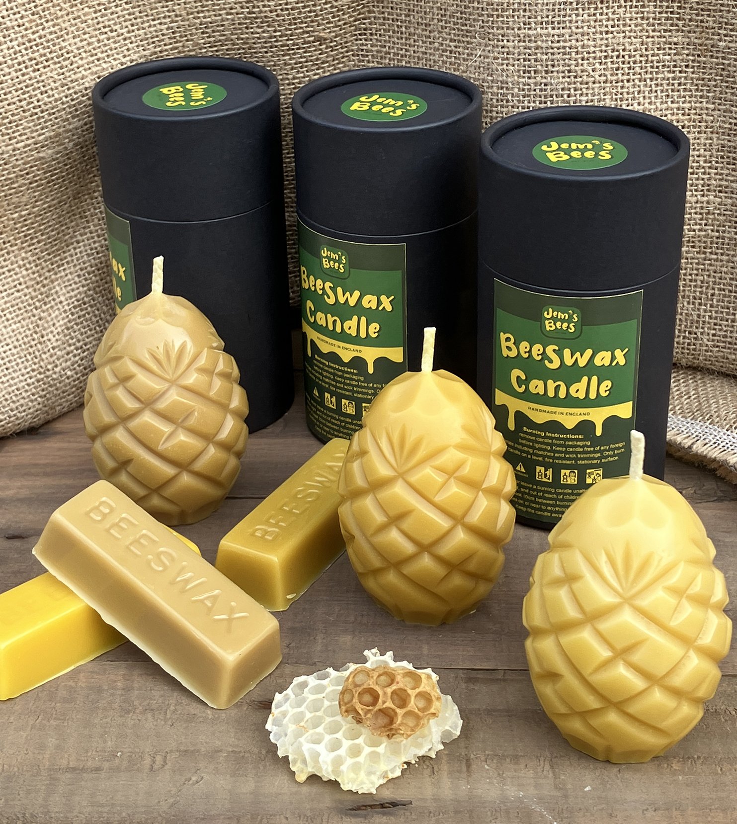 Beeswax Candle