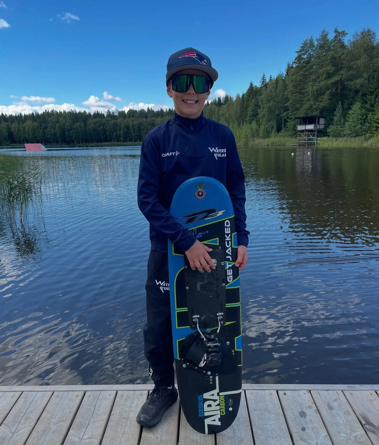 Arron Lammille U14 poikien Suomen enn&auml;tys kuvioista pistein 2930! 🤩🥳 Oikein paljon onnea Arronille upeasta suorituksesta! 👏🏼

#waterskifinland #fwwf @ntc_waterski