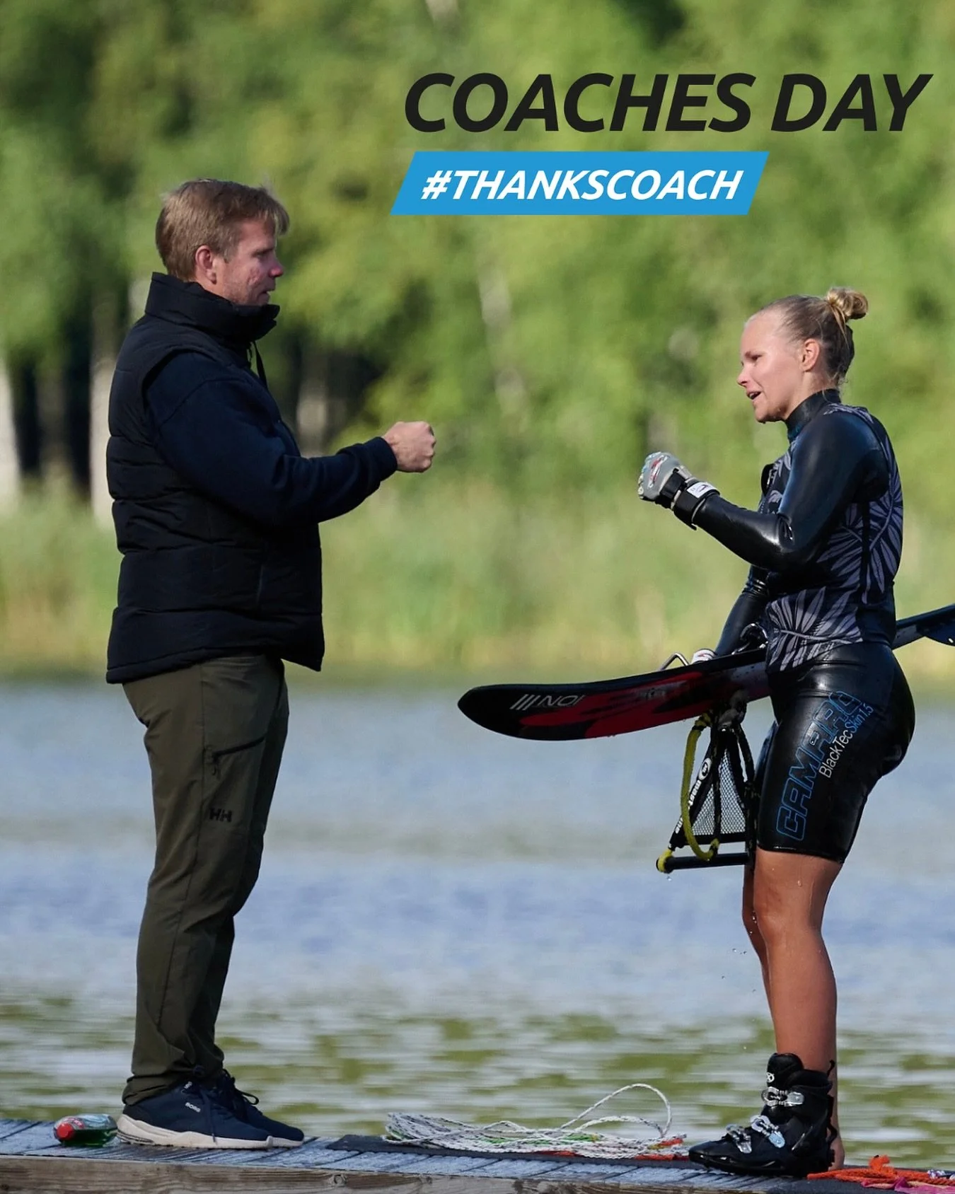 Tänään 25.9. vietetään Valmentajan päivää! Iso kiitos kaikille lajiemme valmentajille kun tsemppaatte ja viette kohti unelmia 💙
#kiittikoutsi #ThanksCoach #beactive #fwwf #waterskifinland #wakefinland #barefo