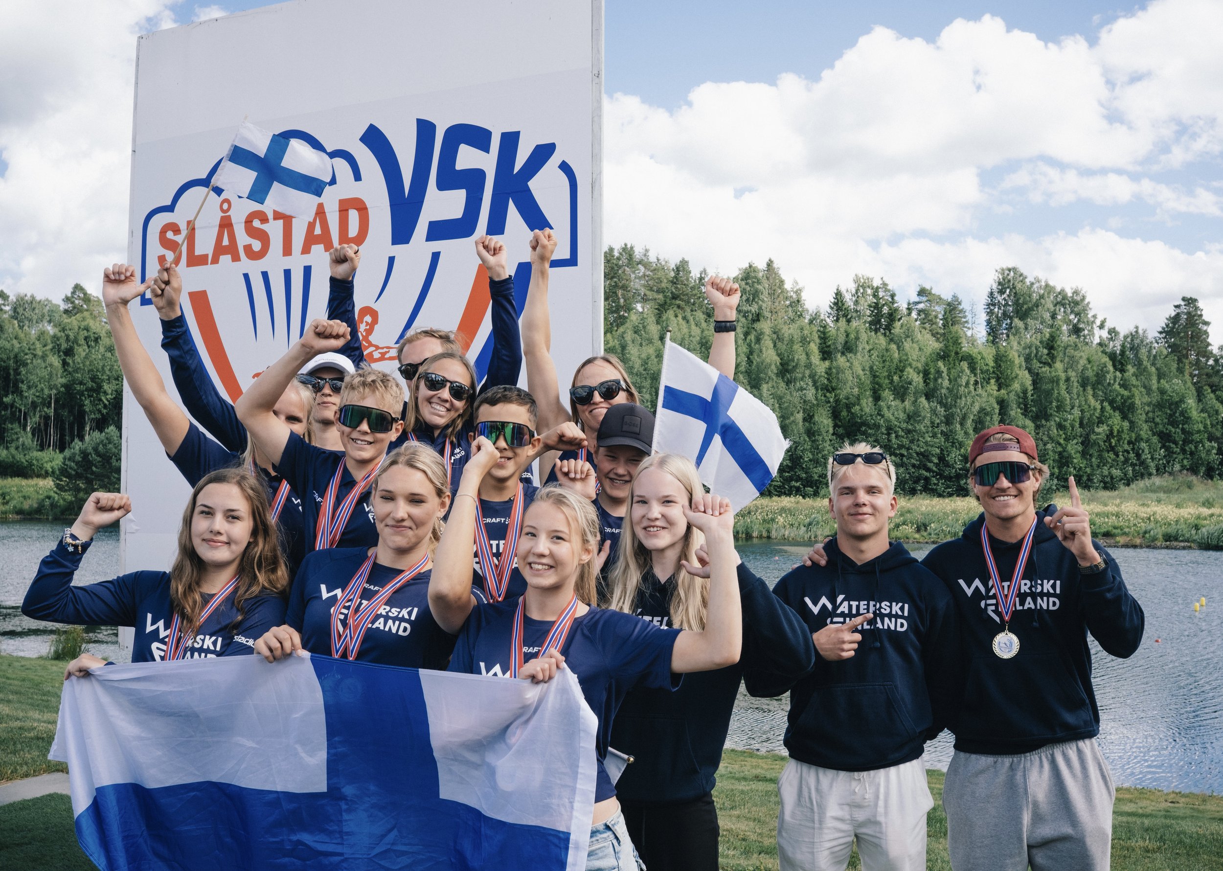 Menestystä vesihiihdon PM-kisoista! 