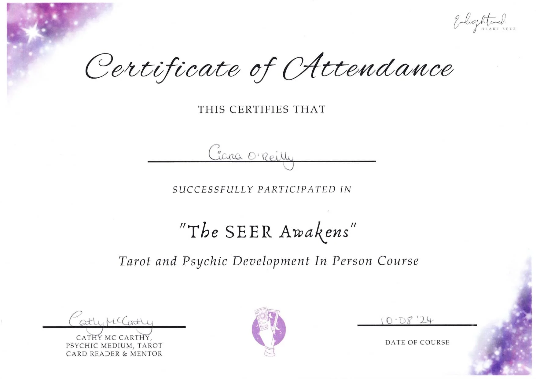 Tarot & Psychic Development Certificate
