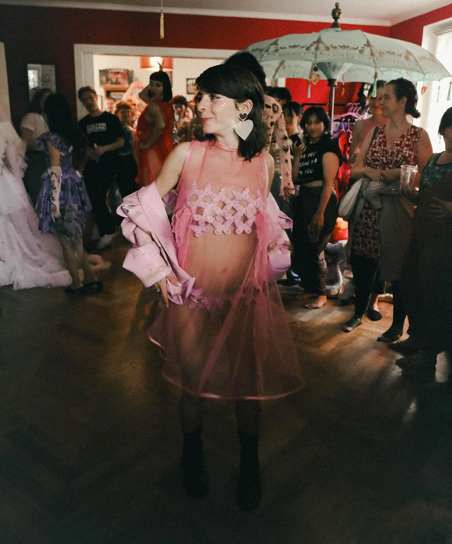Thank u so much @gigiandtheworld for your love, your energy and your support! 💗 You looked so amazing in this sweet dress I adore this 🎀💘💖🦋

Captured this magic by @tine.ohz 🥰🫶🏻💖🪄 

Much love to @elliephunk @casadephunk 💘💕💖
__
#fashion #