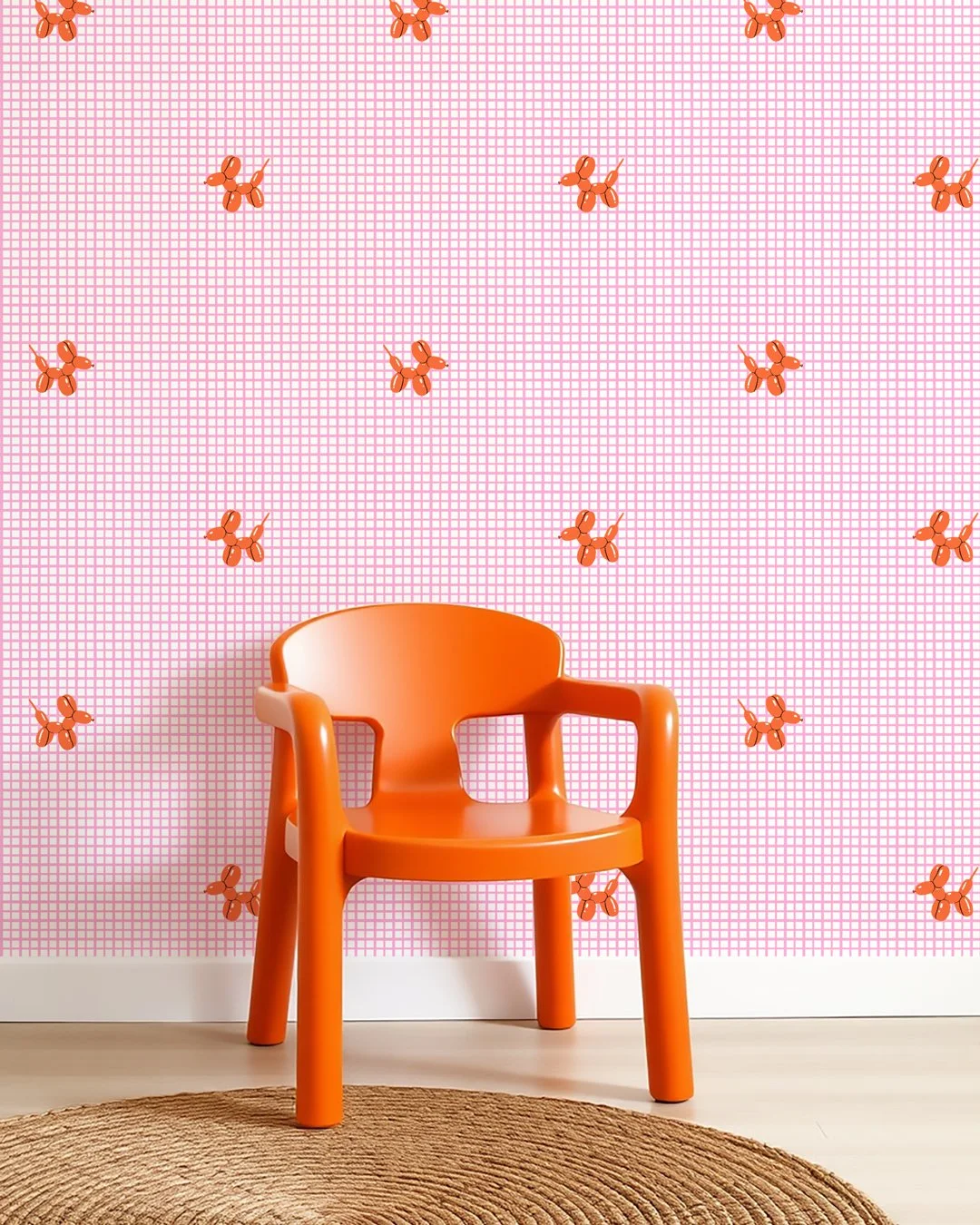 AliMac_Wallpaper_Interior_PartyAnimals_PinkOrange.jpg