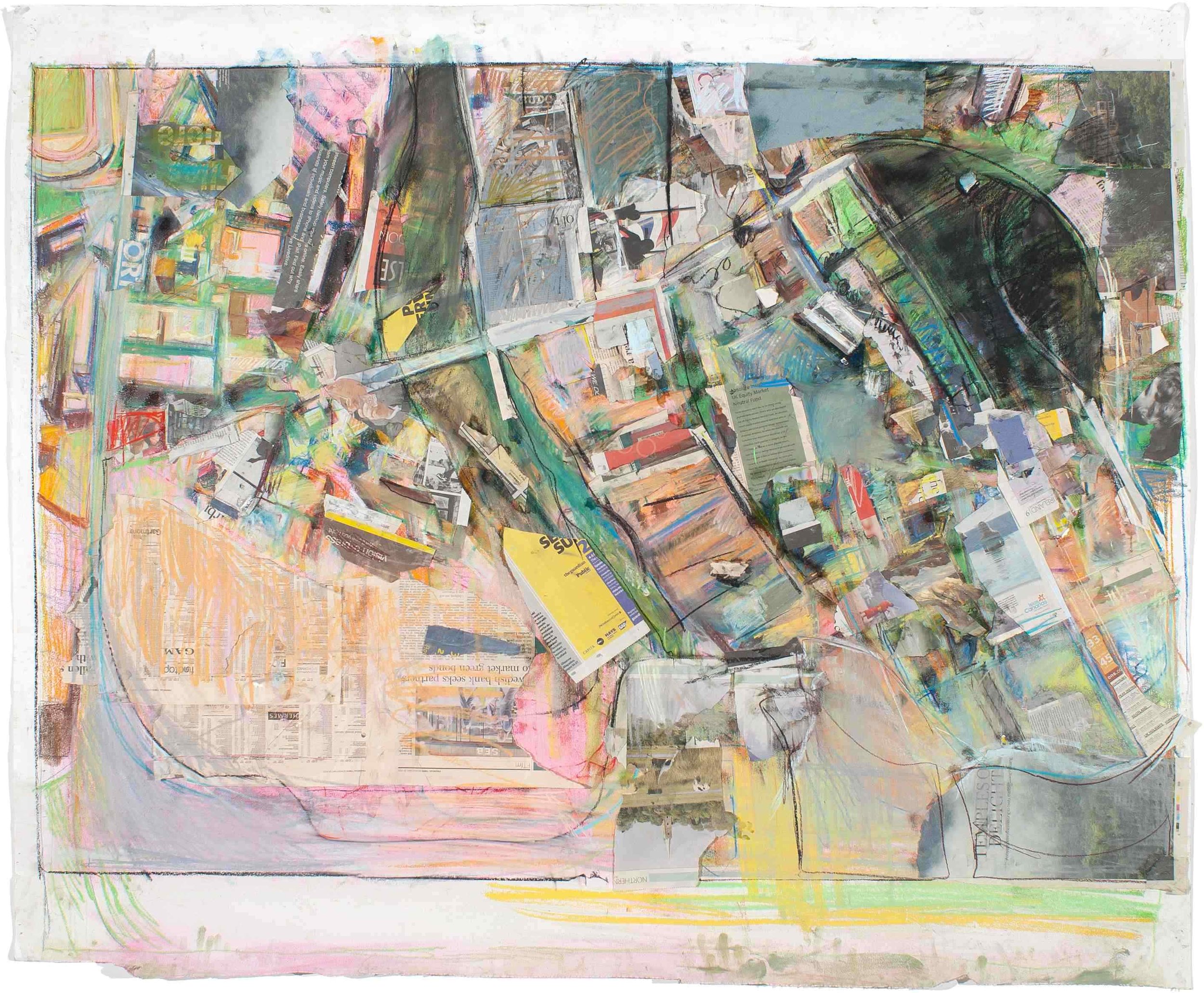 Malaga aerials / sketchbooks/ ‘Crash n’ Burn’ at Glasgow Project Room