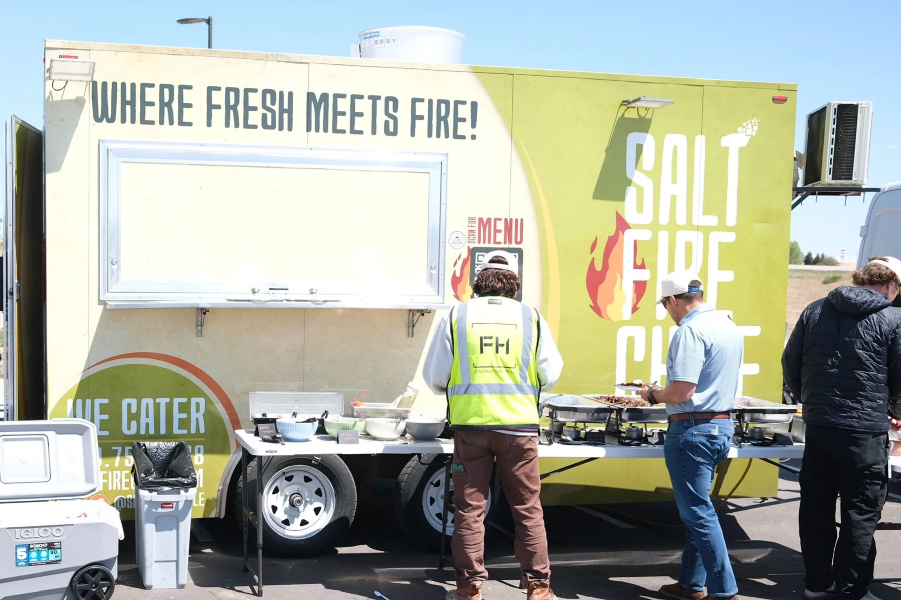 Safety Week Lunch at a Healthcare Jobsite in Westminster, CO