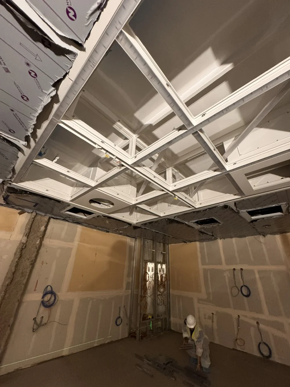 Steris ceiling