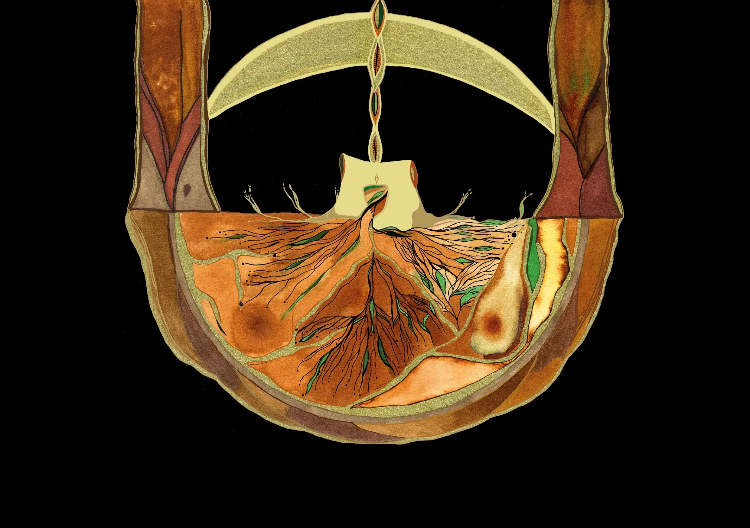 MYCELIUM / Impression sur toile