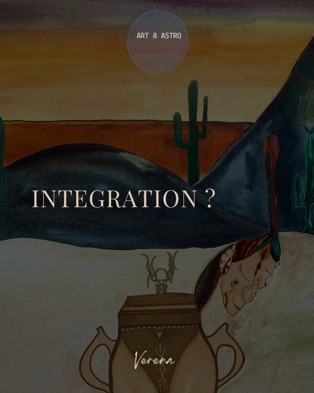 Integration is a key and fundamental element in my life learned the hard way, through experiences that went a little borderline without it. Art, my "home people", dance, meditation, astrology... 

Everyone has their own anchor to ground and