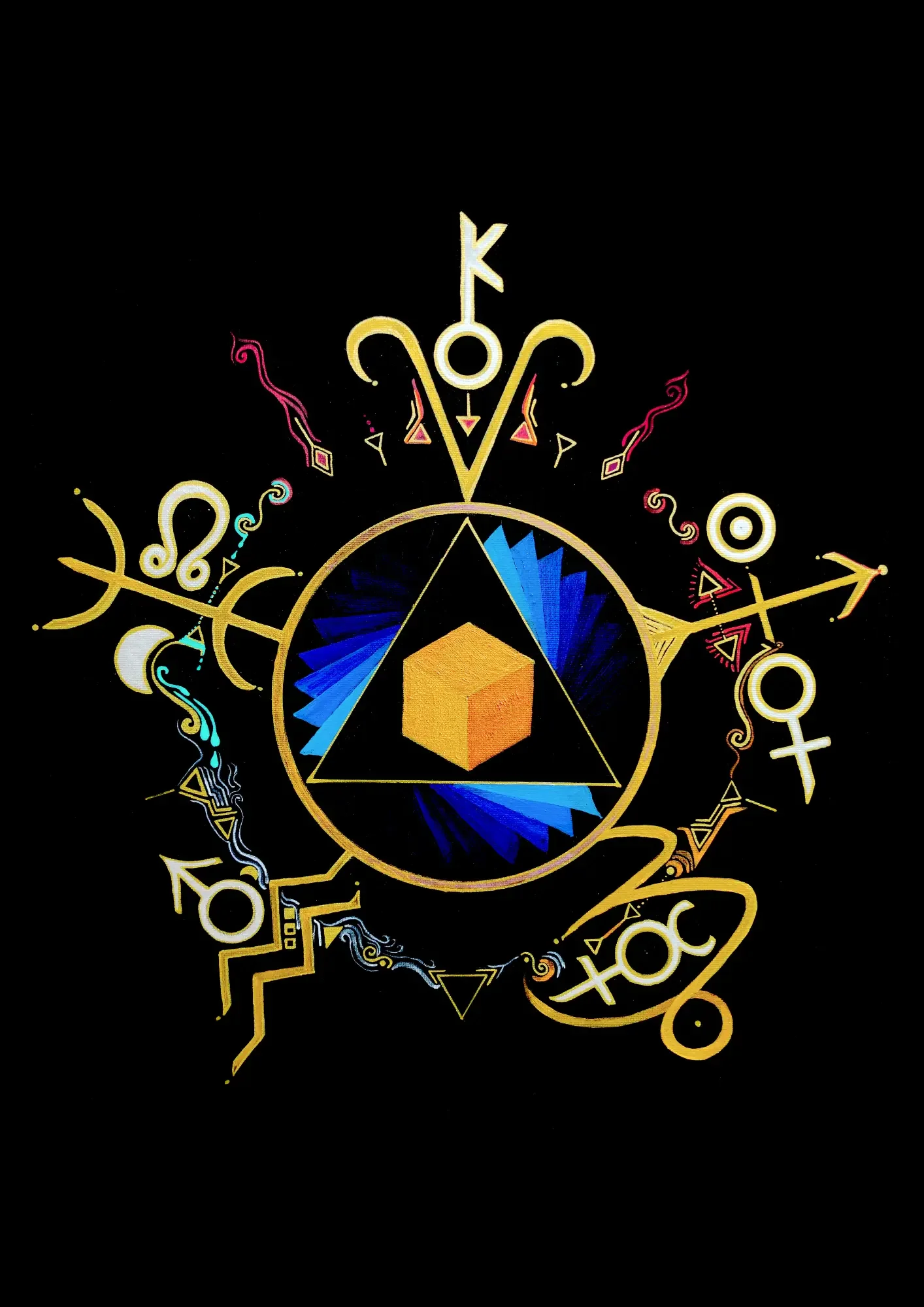 Une séance d'astrologie et de numérologie qui devient ton symbole- Soul Symbol. Un projet cofondé par Tom Atmos et Verena Franzetti. 