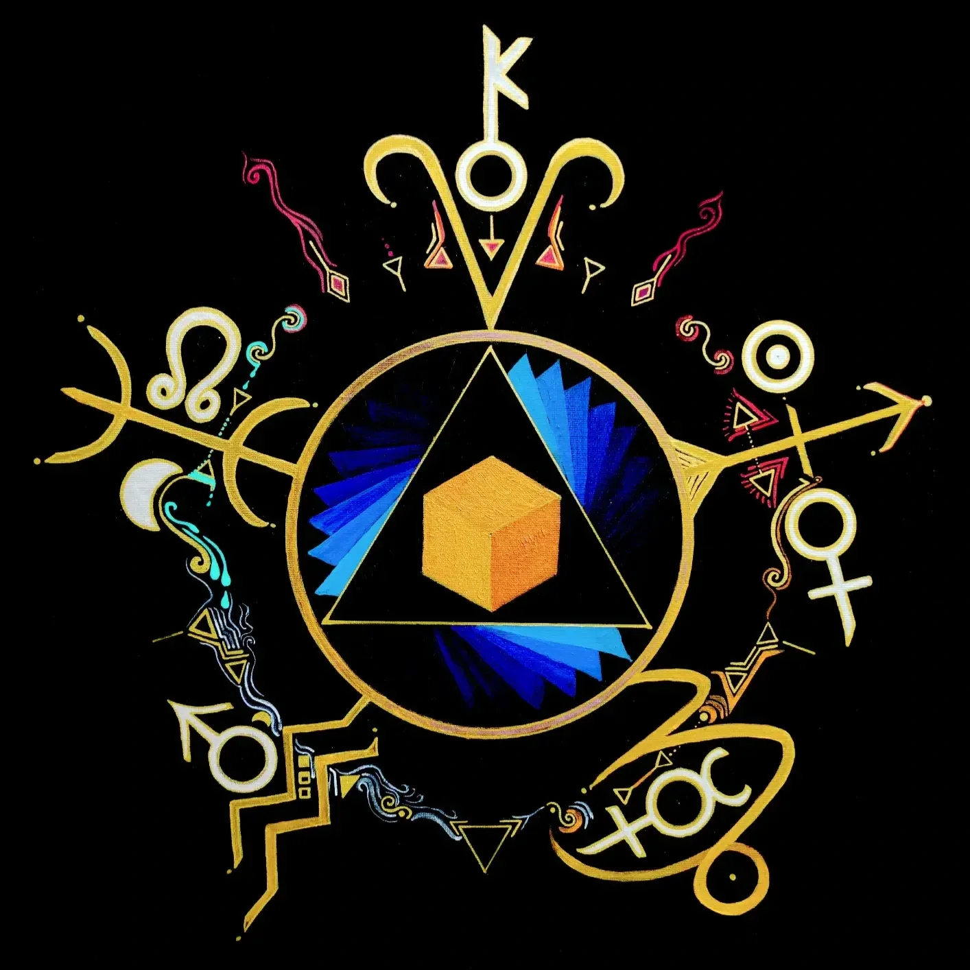 Une séance d'astrologie et de numérologie qui devient ton symbole- Soul Symbol. Un projet cofondé par Tom Atmos et Verena Franzetti. 