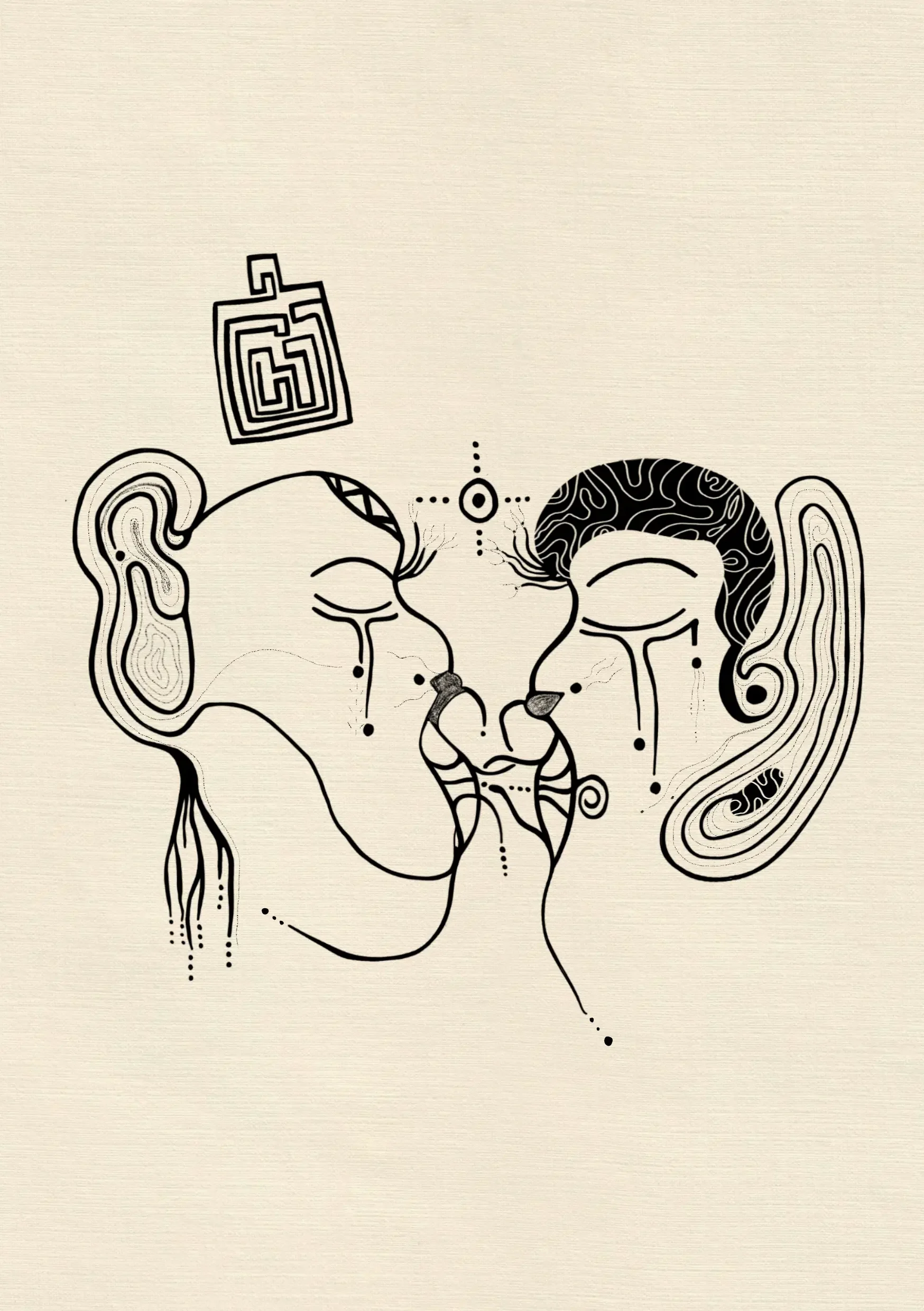 COMMUNICATION SHAPE / Impression sur toile