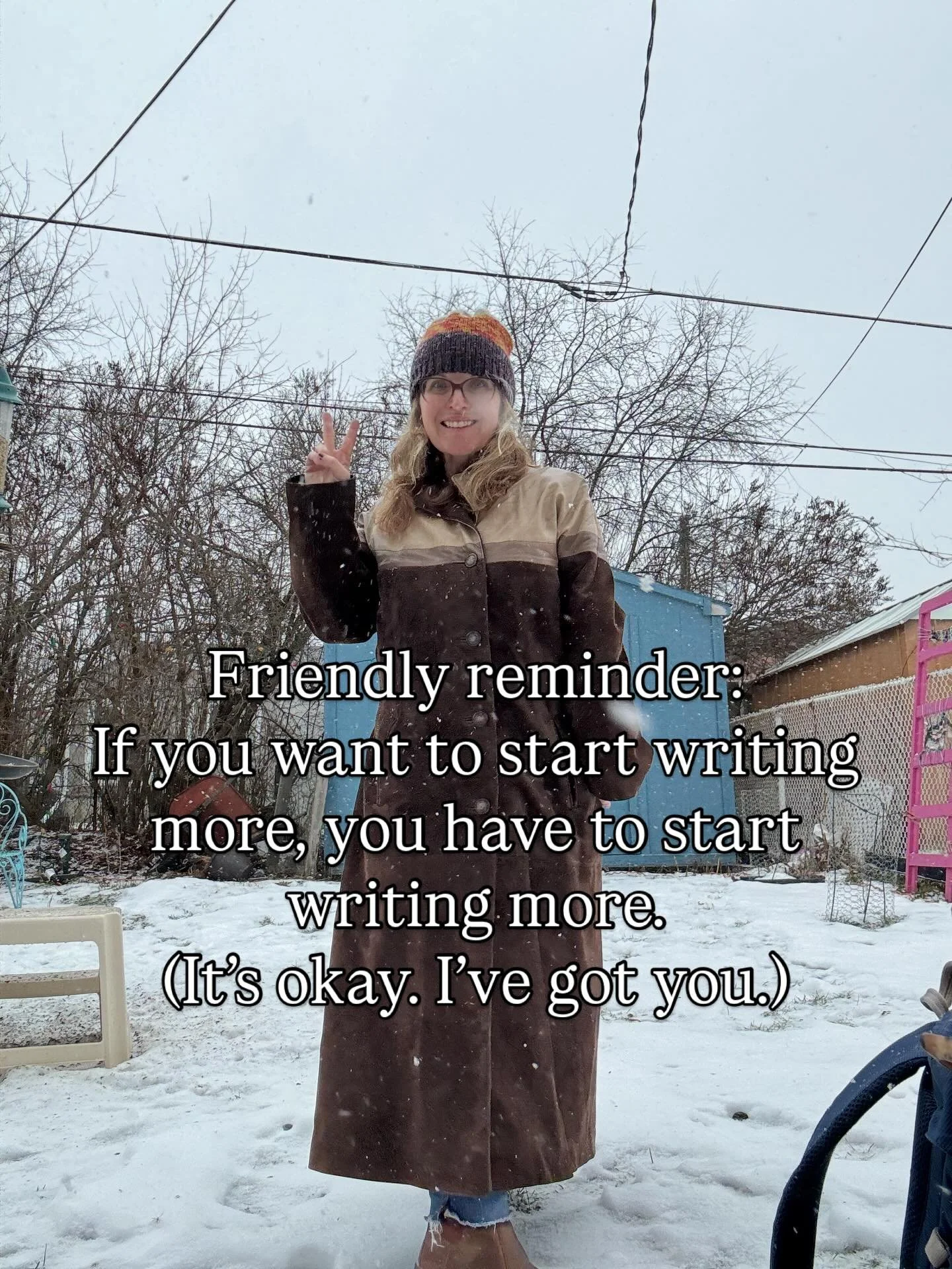 I see so many people looking for a shortcut to writing. 

But the actual truth is that if you want to write that book, increase your poetry collection, start journaling, or start a blog, you have to actually sit down and write. 

The good news is tha