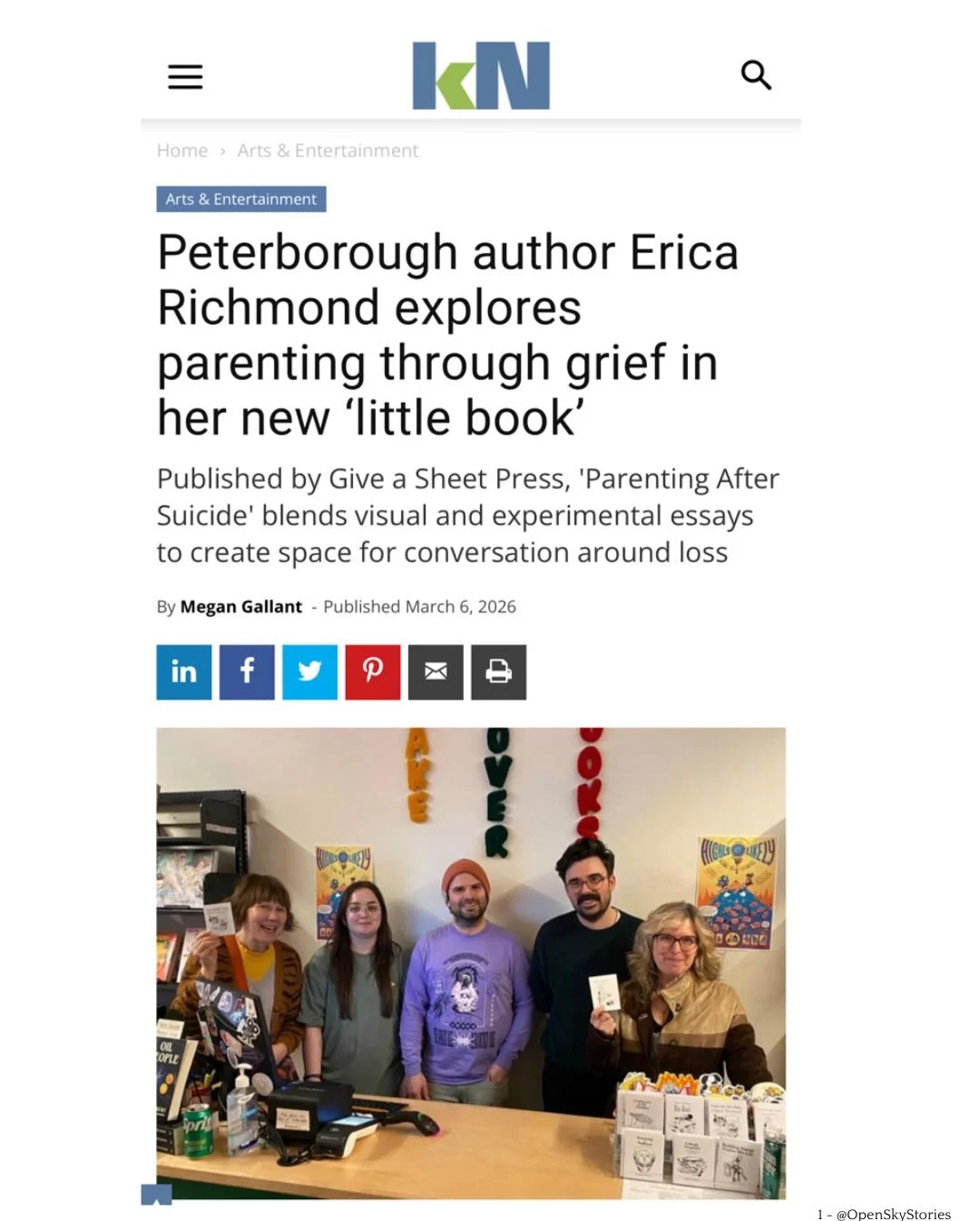 I freaking LOVE Peterborough!

I woke up on Monday morning, still tired from the excitement and late hours of the book release and festival, opened my email and there was an email from @wired_woman asking if I would be willing to set up a time to cha