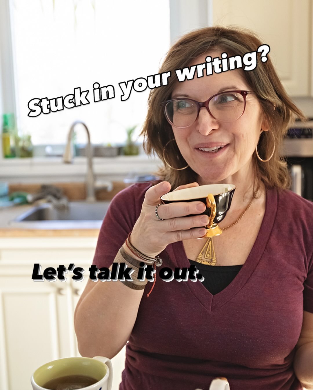 I solve most of my writing problems by pacing my house and talking out loud.

So&hellip; I&rsquo;m turning that into an offer.

Puttering Calls for Writers
One-hour phone calls. No screens.

You bring the stuck place.
We&rsquo;ll figure it out. Toget