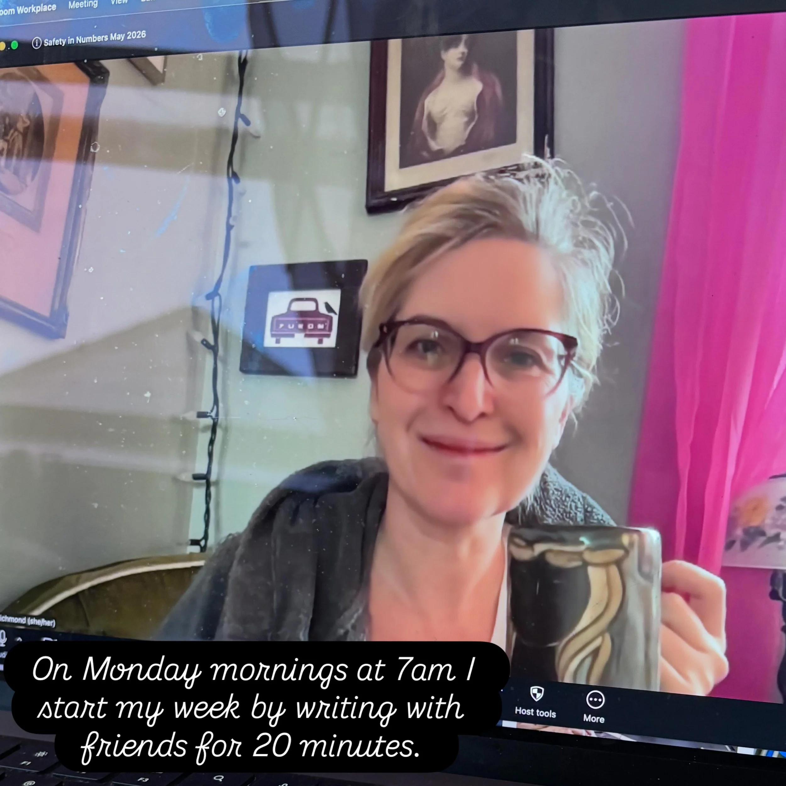 Looking for a writing community and a commitment to get some words on your page? 

I got you! 

Writing with Friends is my writing space for folks who want to write more but need a little extra motivation. 

Find out more about my writing spaces on m