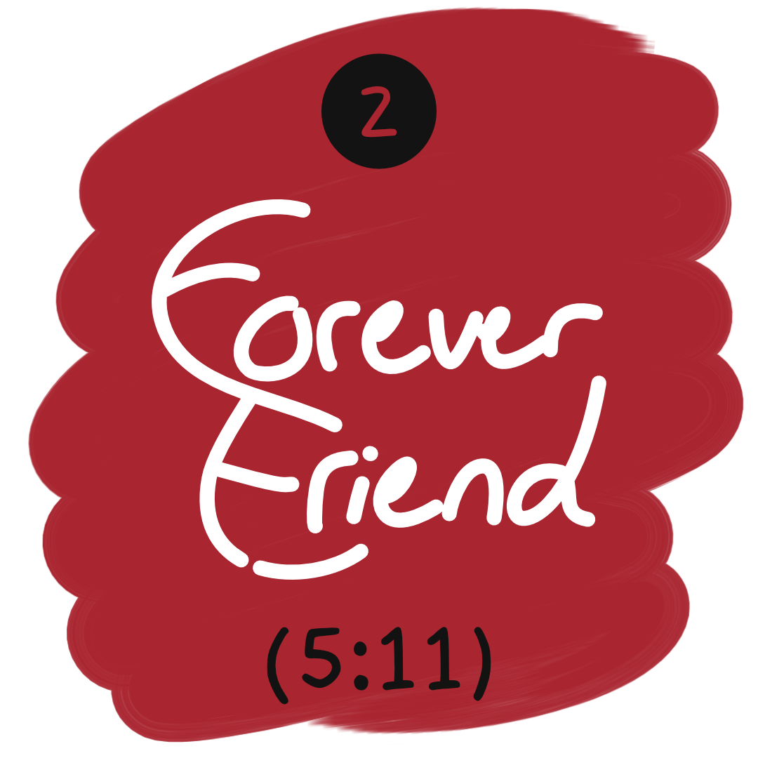 The second song in the album’s tracklist is “Forever Friend” with a duration of five minutes and eleven seconds.