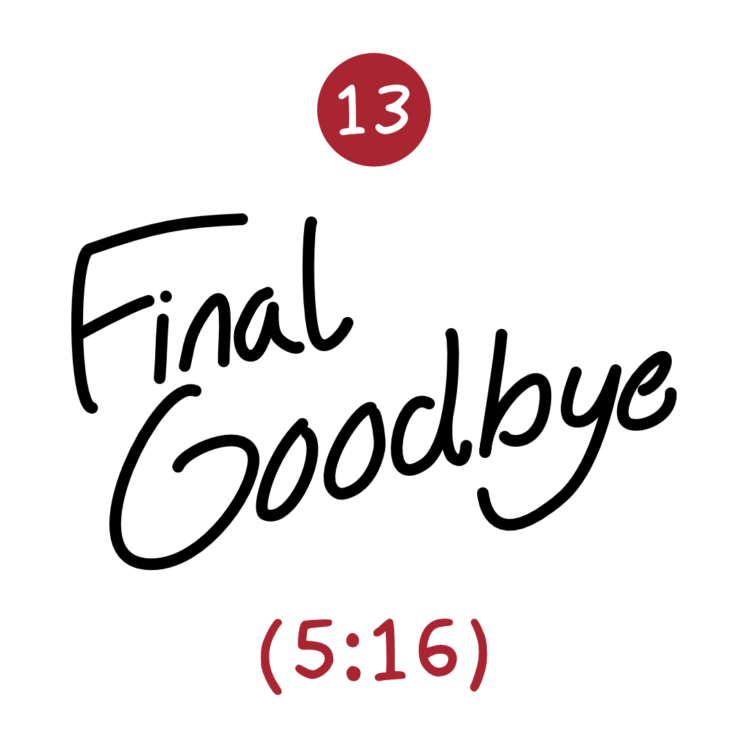 The thirteenth and final song in the album’s tracklist is “Final Goodbye” with a duration of five minutes and sixteen seconds.