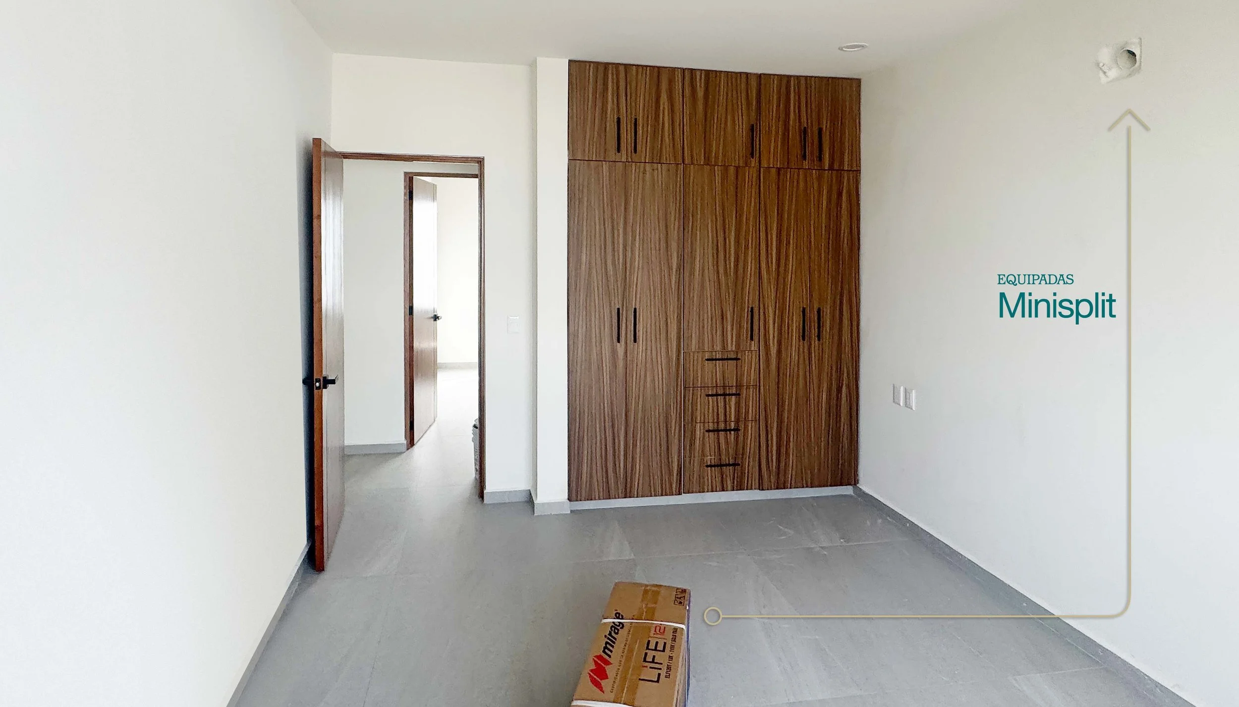 Belona Residencial. Casa Roble. Habitaciones con equipamiento.