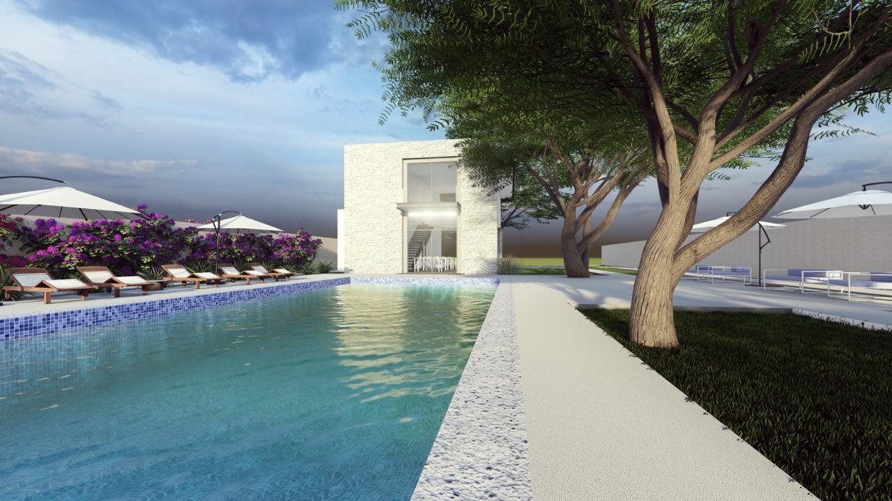 La ueva alberca de Belona Residencial  Etapa II