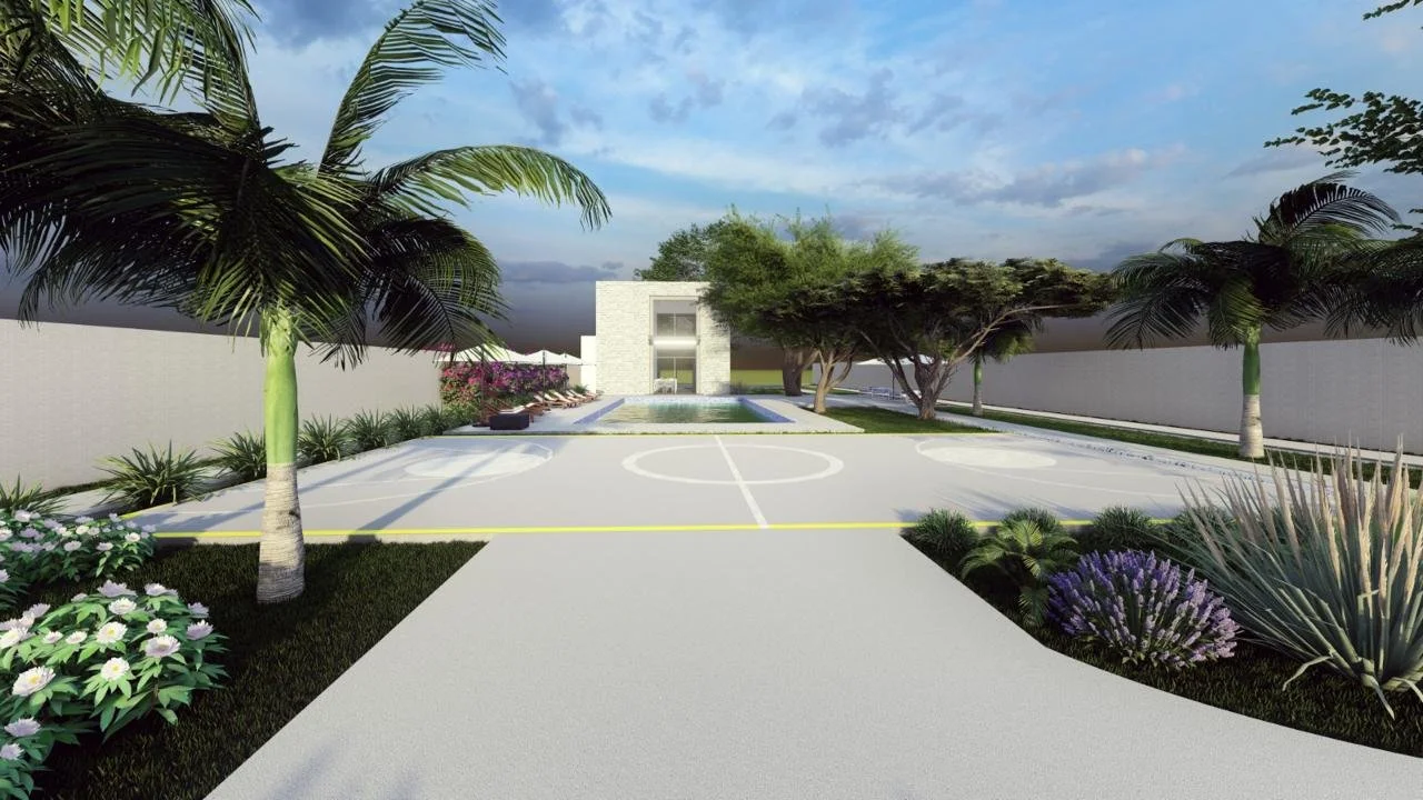 Cancha de usos múltiples de Belona Residencial  Etapa II