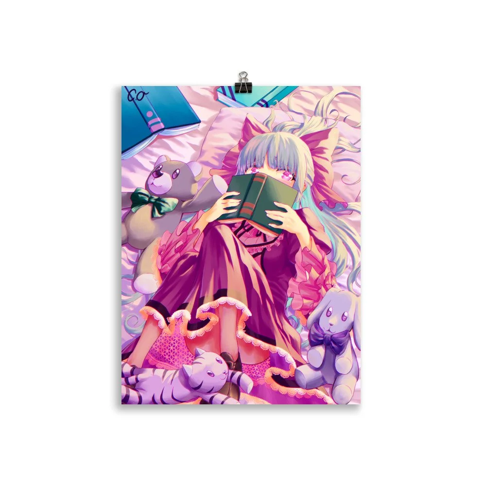 Bookworm Ojou-sama Print