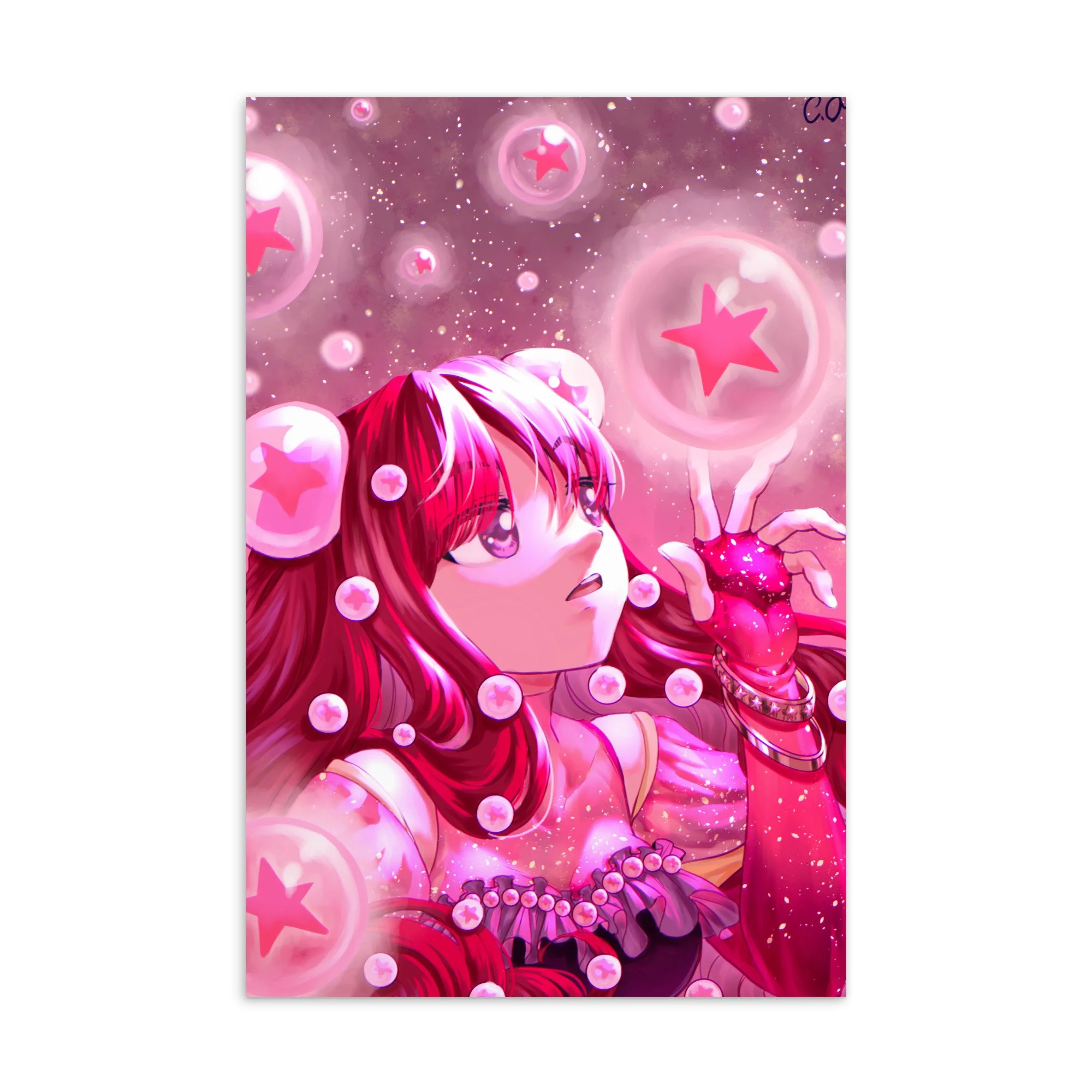 Bubble Star Postcard