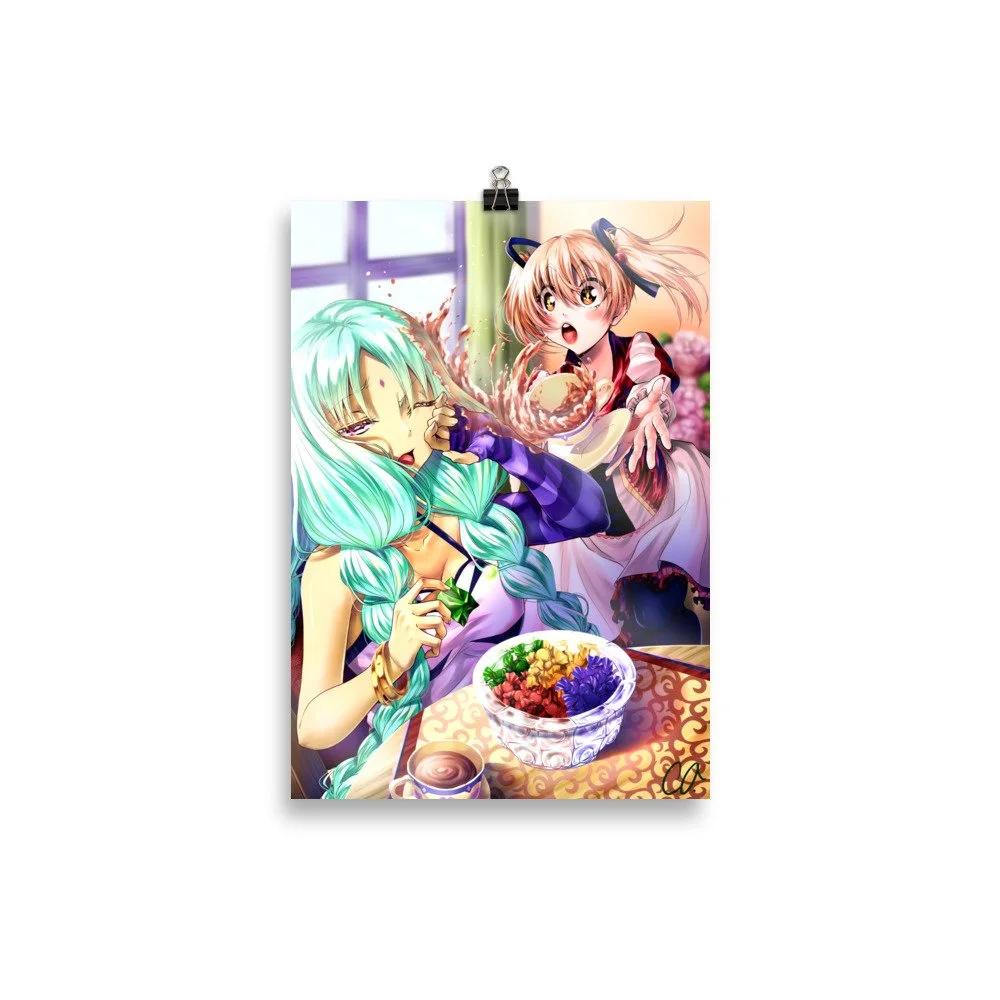 Astrid and Yuva Print