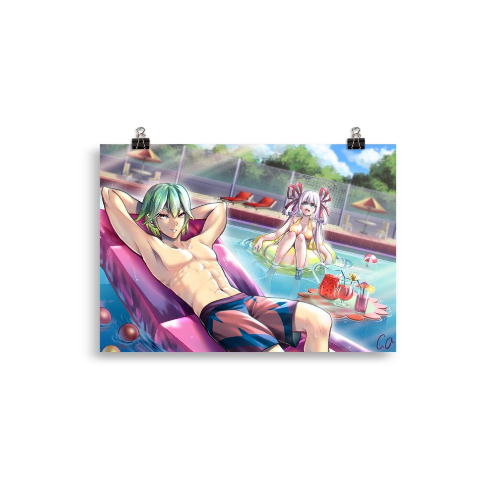 Summer Relaxation Print