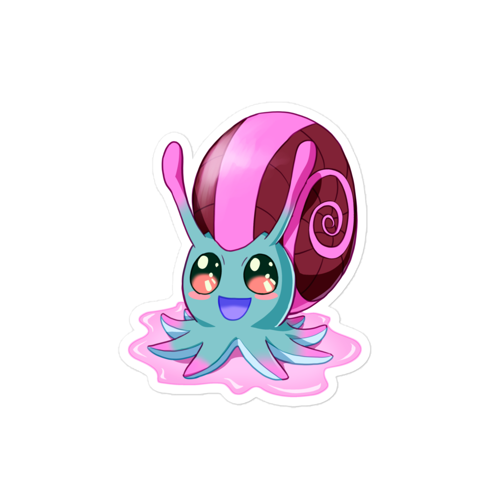 Octosnail Sticker