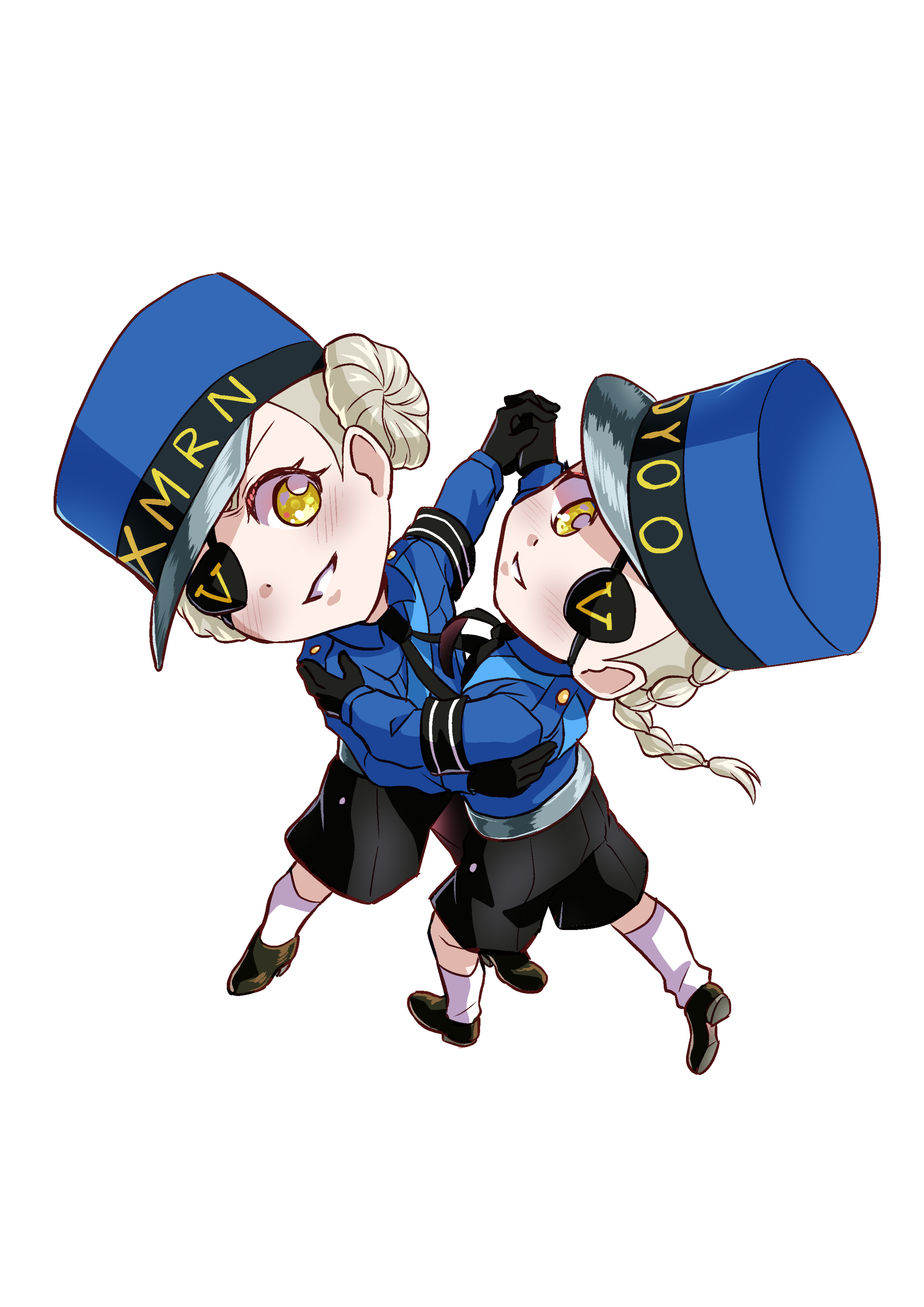 Caroline & Justine(Chibi).png
