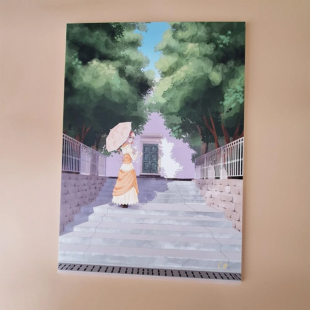 The Steps-Canvas Print